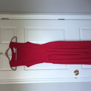 Red Jumpsuit Sz 10